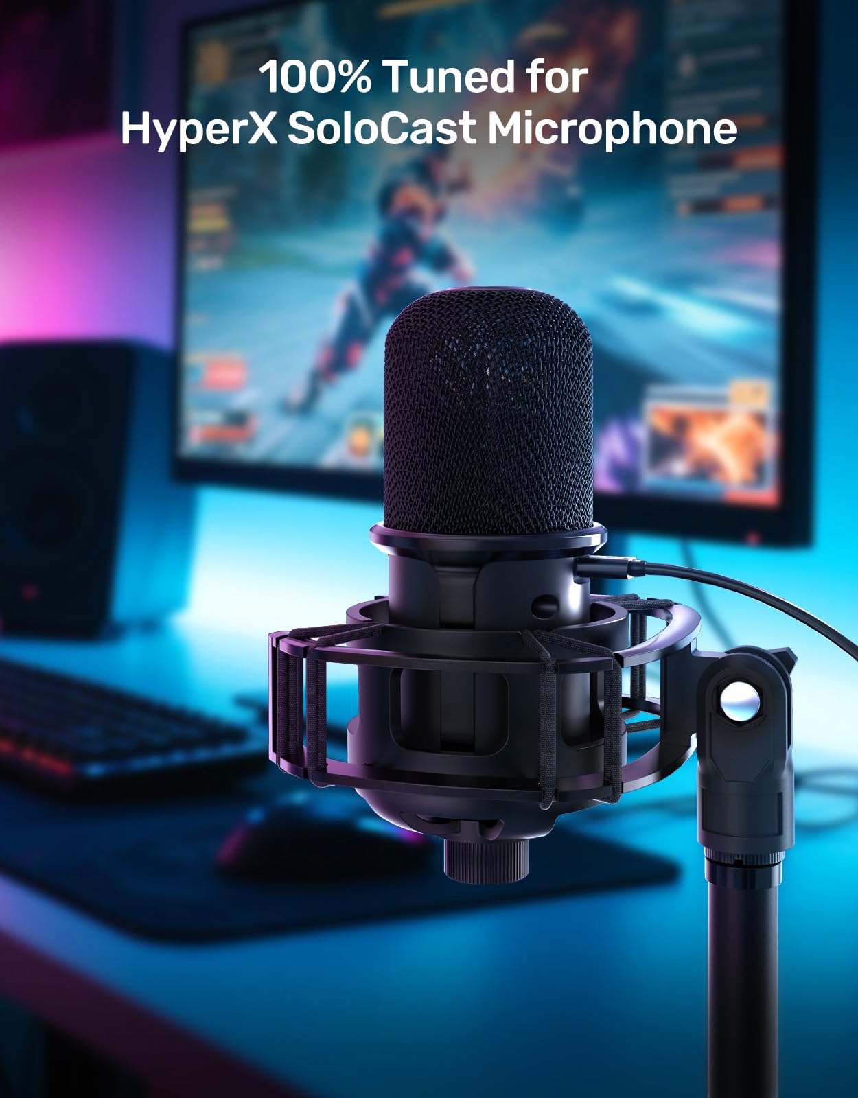 Amazon.co.jp: Etour Hyperx SoloCast対応 マイクショックマウント